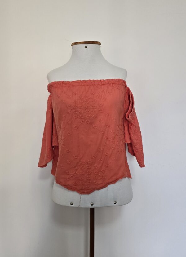 BLUSA BOHO SALMÃO