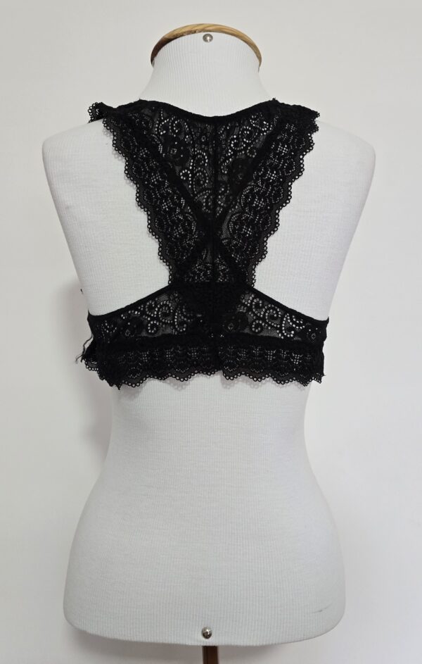TOP RENDA PRETO C/ BOJO - Image 2