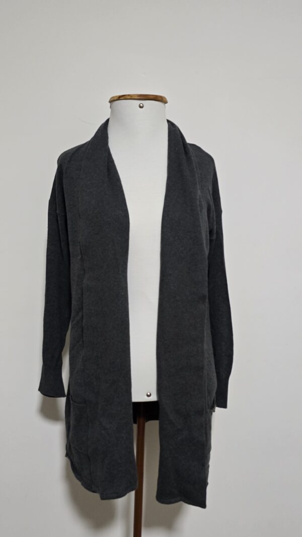 CARDIGAN CINZA