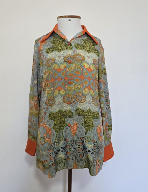 CAMISA VINTAGE ESTAMPADA