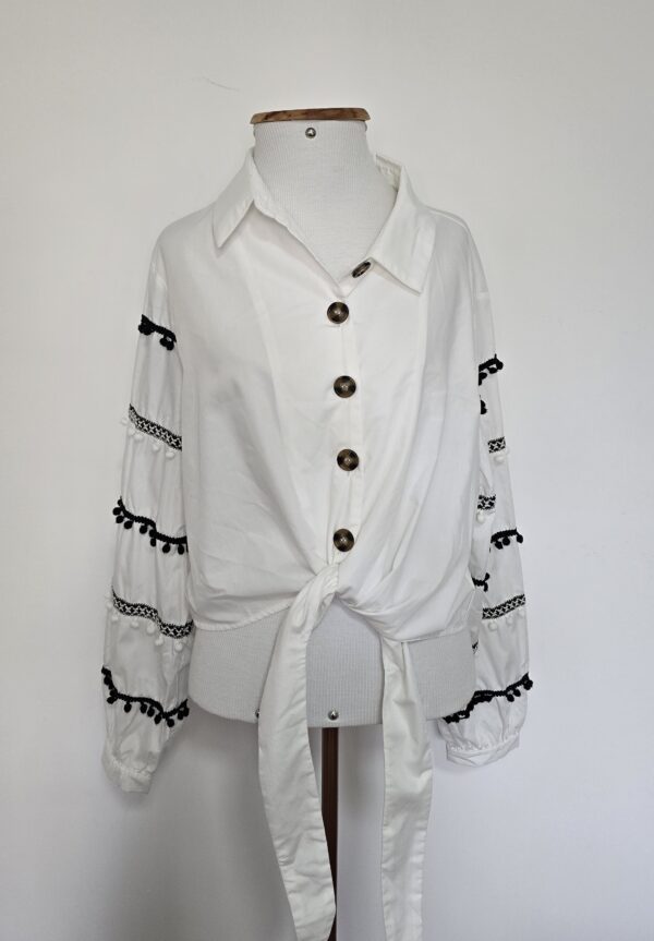 CAMISA CROPPED BRANCA - Image 2