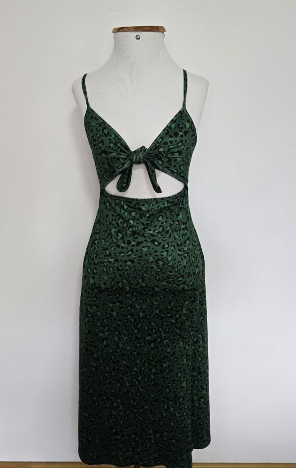 VESTIDO ESTAMPADO VERDE