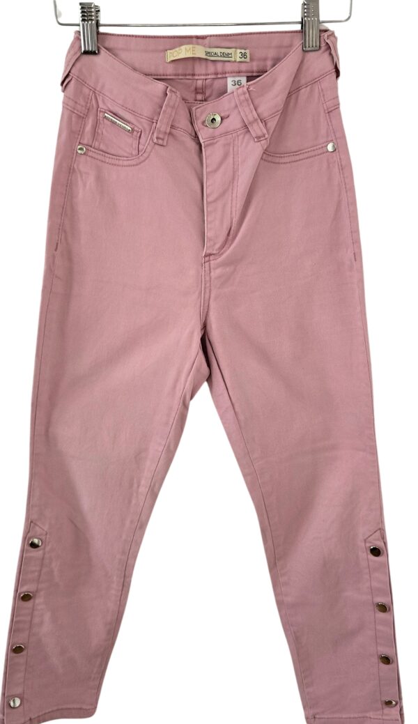 CALÇA JEANS ROSA
