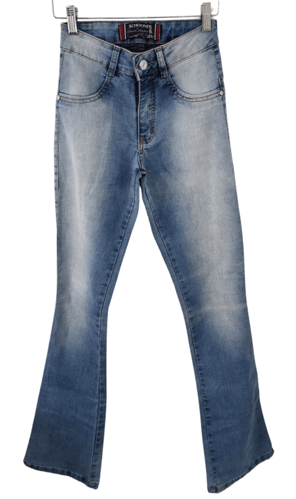 CALÇA JEANS FLARE